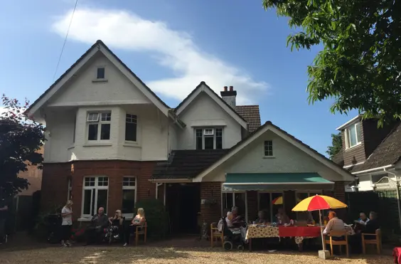 Chestnut Lodge - An outside view of the home
